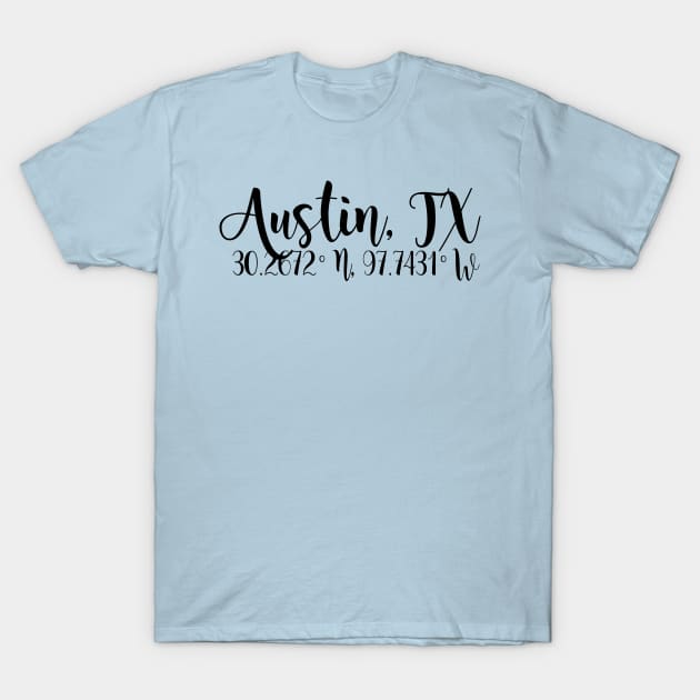 Austin, Texas T-Shirt by doodlesbydani